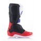 boty TECH 3, ALPINESTARS (bílá/černá/modrá/červená) 2025