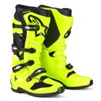 boty TECH 7, ALPINESTARS (žlutá fluo/černá) 2025