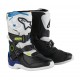 boty TECH 3S KIDS, ALPINESTARS, dětské (bílá/černá/modrá) 2025