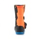 boty TECH 3S KIDS, ALPINESTARS, dětské (oranžová fluo/modrá/žlutá fluo/černá) 2025