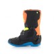 boty TECH 3S KIDS, ALPINESTARS, dětské (oranžová fluo/modrá/žlutá fluo/černá) 2025