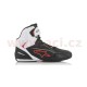 boty FASTER-3, ALPINESTARS (černé/bílé/červené) 2024