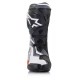 boty SUPERTECH R, ALPINESTARS (černá/červená fluo/bílá/šedá) 2025