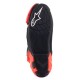 boty SUPERTECH R VENTED, ALPINESTARS (černá/bílá/červená fluo, perforovaná obšívka) 2025