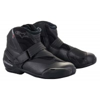 boty SMX-1 R VENTED, ALPINESTARS (černá, perforovaná obšívka) 2025