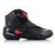 boty SMX-1 R VENTED, ALPINESTARS (černá/červená, perforovaná obšívka) 2025