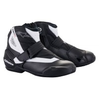 boty SMX-1 R, ALPINESTARS (černá/bílá) 2025