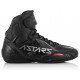 boty FASTER-3, ALPINESTARS (černá/stříbrná)