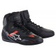 boty FASTER-3 RIDEKNIT, ALPINESTARS (černá/šedá/červená) 2025
