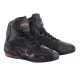 boty FASTER-3 DRYSTAR, ALPINESTARS (černá/červená fluo) 2025