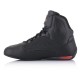 boty FASTER-3 DRYSTAR, ALPINESTARS (černá/červená fluo) 2025
