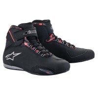 boty SEKTOR WATERPROOF, ALPINESTARS (černá/červená/šedá/camo) 2025