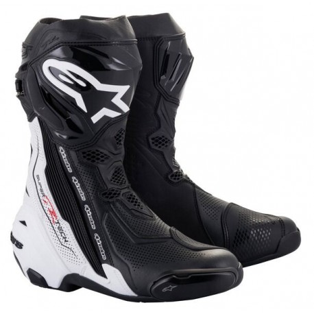 boty SUPERTECH R VENTED, ALPINESTARS (černá/bílá) 2025