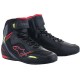 boty FASTER-3 RIDEKNIT, ALPINESTARS (černé/červené/žluté fluo/šedé) 2025