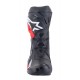 boty SUPERTECH R HONDA kolekce, ALPINESTARS (černá/červená fluo/modrá/bílá) 2025