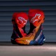 boty SUPERTECH R VENTED limitovaná edice MM93 MARC MARQUEZ, ALPINESTARS (červená fluo/tmavě modrá/černá) 2025