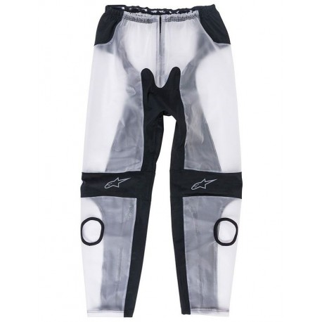 kalhoty RACING RAIN, ALPINESTARS (čiré/černé) 2025