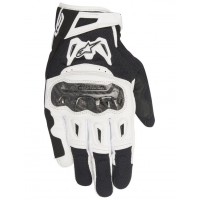 rukavice SMX-2 AIR CARBON, ALPINESTARS (černé/bílé) 2025