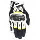rukavice SMX-2 AIR CARBON, ALPINESTARS (černé/bílé/žluté fluo) 2025
