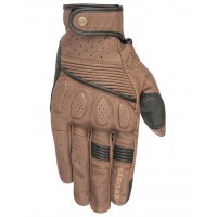 rukavice CRAZY EIGHT OSCAR, ALPINESTARS (černé/hnědé)
