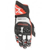 rukavice GP PRO R 3, ALPINESTARS (černá/bílá/červená)