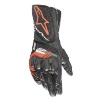rukavice SP-8, ALPINESTARS (černá/červená fluo) 2025