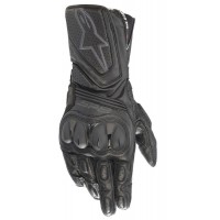 rukavice SP-8, ALPINESTARS (černá/černá) 2025