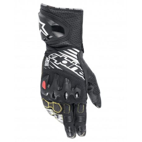 rukavice GP TECH 2, ALPINESTARS (černá/bílá) 2025