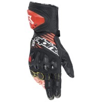 rukavice GP TECH 2, ALPINESTARS (černá/bílá/červená fluo) 2025