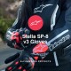 rukavice STELLA SP-8, ALPINESTARS, dámské (černá/bílá) 2025