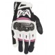 rukavice STELLA SMX-2 AIR CARBON, ALPINESTARS, dámské (černé/bílé/fialové) 2025