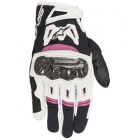 rukavice STELLA SMX-2 AIR CARBON, ALPINESTARS, dámské (černé/bílé/fialové) 2025
