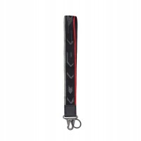 klíčenka KEY HOLDER SHORT, SPIDI (černá/šedá)