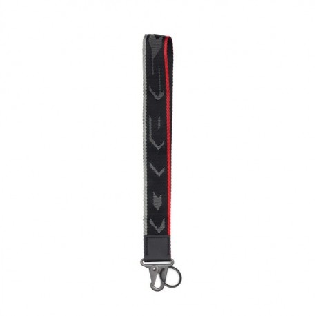 klíčenka KEY HOLDER SHORT, SPIDI (černá/šedá)