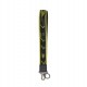 klíčenka KEY HOLDER SHORT, SPIDI (černá/žlutá fluo)