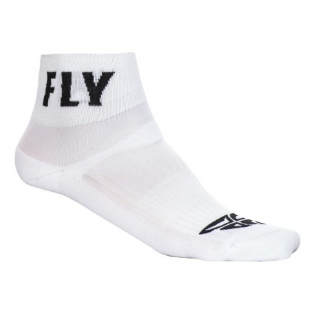 ponožky SHORTY, FLY RACING - USA (bílá)