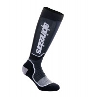 ponožky MX PLUS, ALPINESTARS, dětské (černá/bílá) 2025