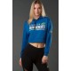 mikina TOTAL S - HOODIE, 101 RIDERS - ČR dámská (modrá)