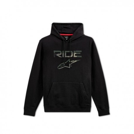 mikina RIDE 2.0 CAMO HOODIE, ALPINESTARS (černá)