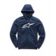 mikina AGELESS II FLEECE, ALPINESTARS (modrá/bílá)