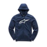mikina AGELESS II FLEECE, ALPINESTARS (modrá/bílá)