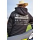 mikina MOTO SPEC HOOD, 101 RIDERS (černá)