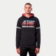 mikina CLUB HOODIE, ALPINESTARS (černá/červená/modrá/šedá)