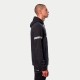 mikina CLUB HOODIE, ALPINESTARS (černá/červená/modrá/šedá)
