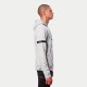 mikina CLUB HOODIE, ALPINESTARS (šedá/černá/červená)