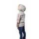 mikina KIDS RACEY HOODIE, ALPINESTARS, dětská (šedá/červená)