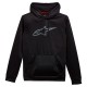 mikina INCEPTION ATHLETIC HOODIE, ALPINESTARS (černá)
