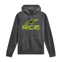 mikina RIDE 4.0, ALPINESTARS (šedá/žlutá/černá)