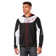 mikina SESSIONS 3 HOODIE, ALPINESTARS (černá/bílá/červená)