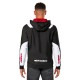mikina SESSIONS 3 HOODIE, ALPINESTARS (černá/bílá/červená)